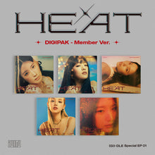 Load image into Gallery viewer, (G)I-DLE Special EP 01 [HEAT] (DIGIPAK Ver.)
