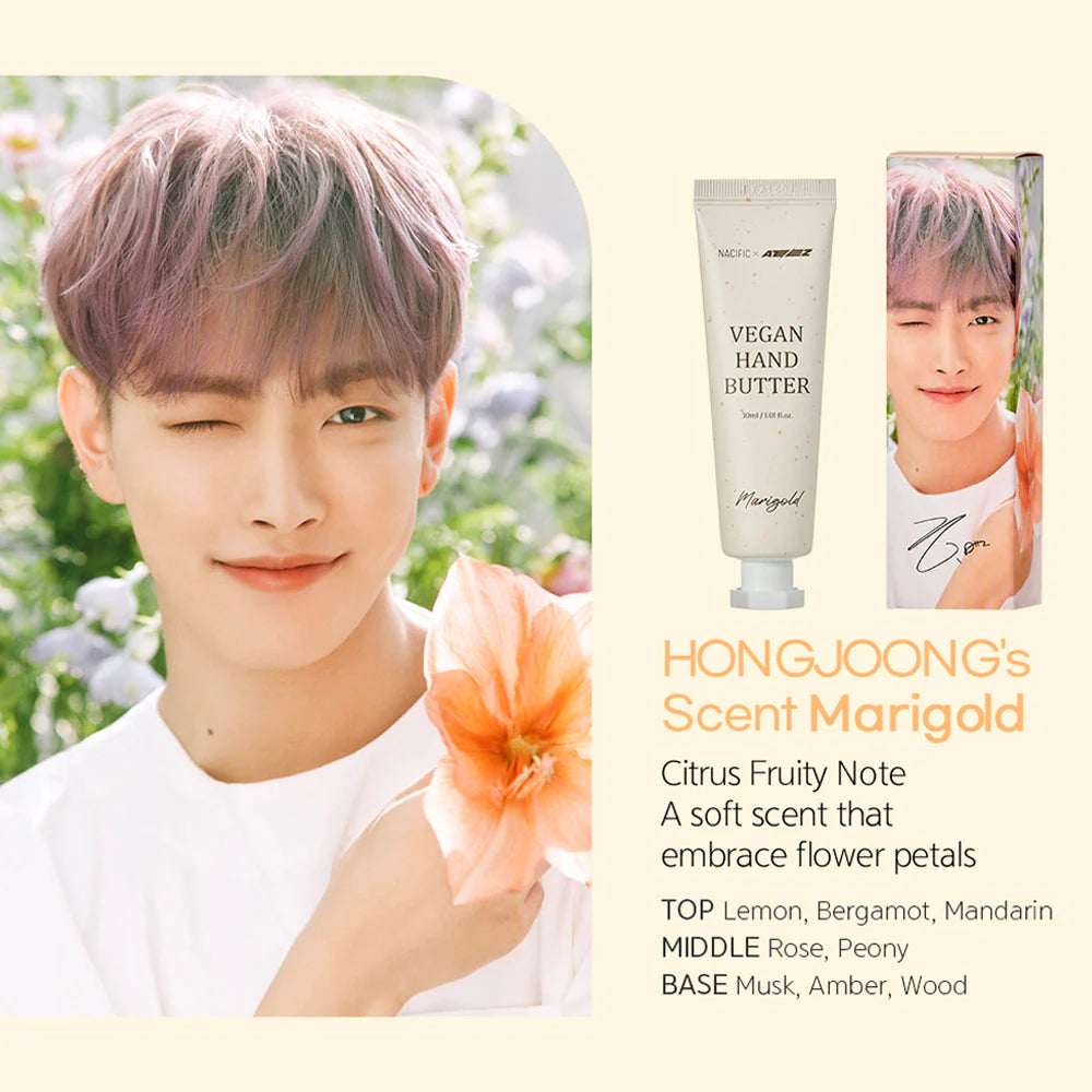 Nacific x ATEEZ Special Collaboration Scent In Bloom Vegan Hand