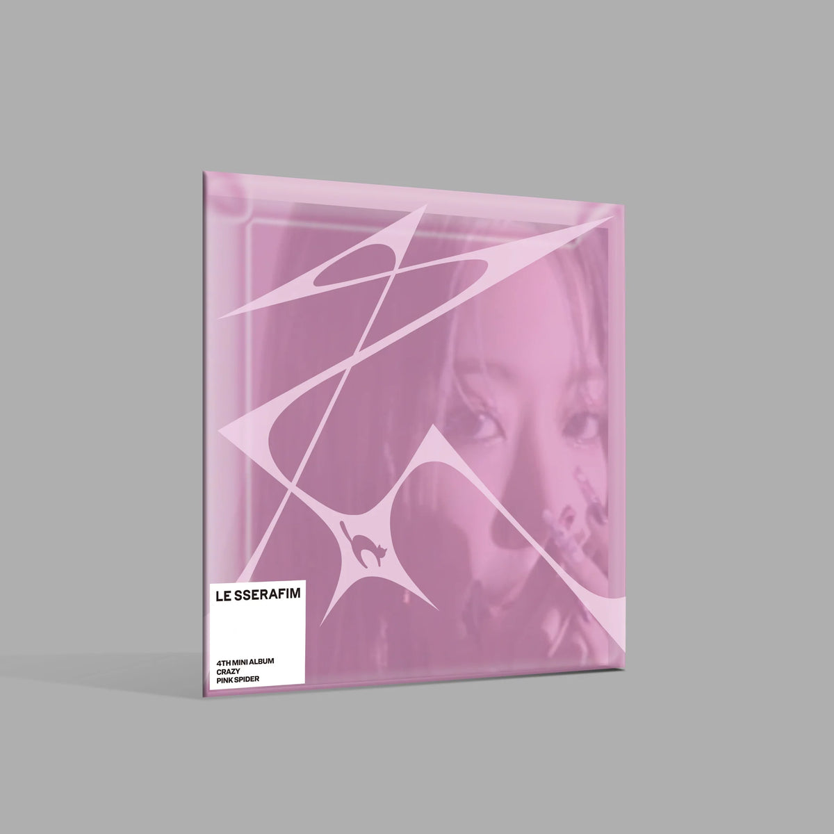 LE SSERAFIM - 4th Mini Album 'CRAZY' (Compact Ver.) – Pink