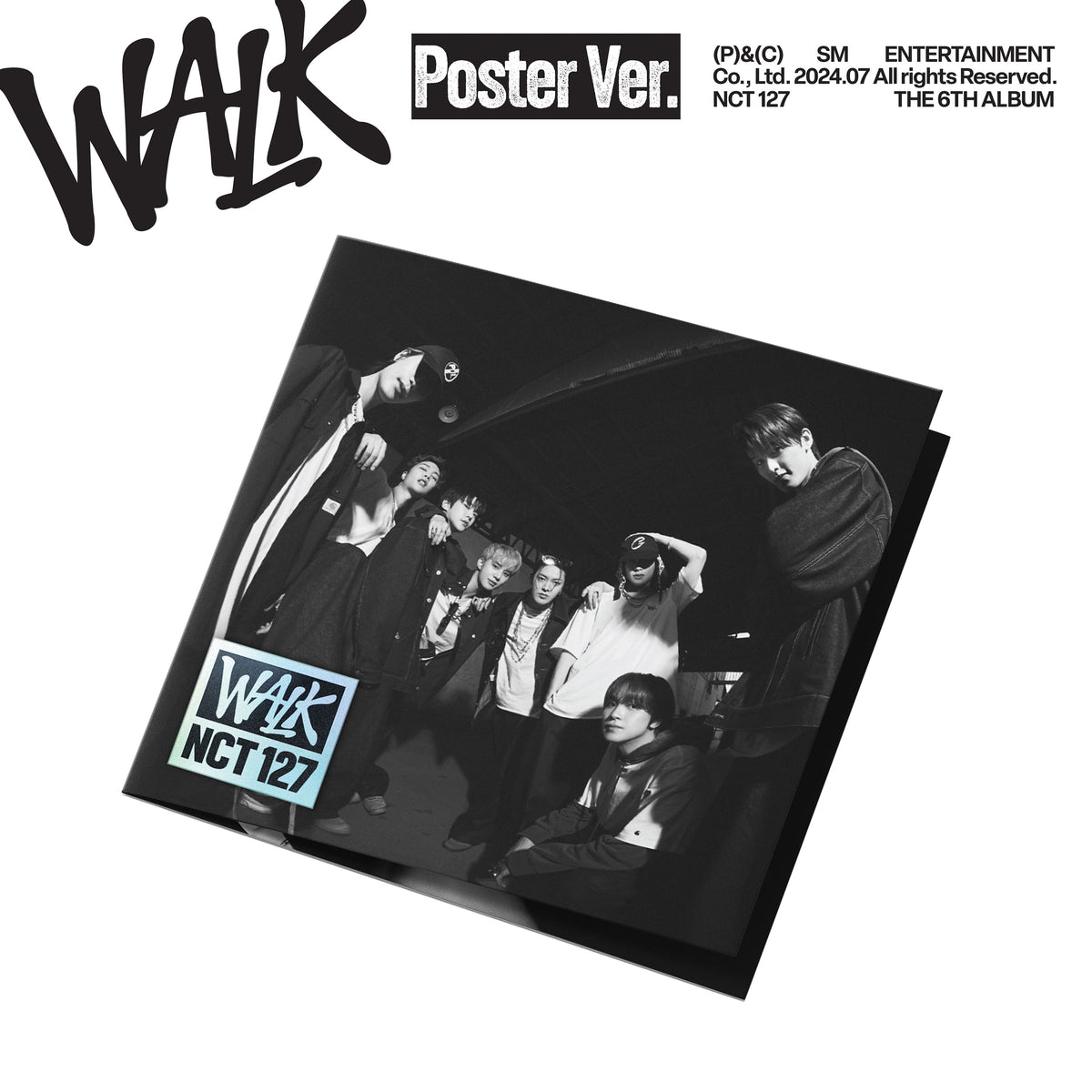 NCT 127 6th Album [WALK] (Poster Ver.) – Pink Beat K-pop Shop