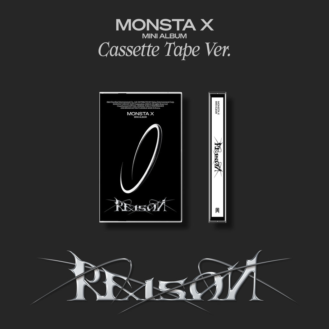 MONSTA X 12th Mini [REASON] (Cassette Tape Ver.)