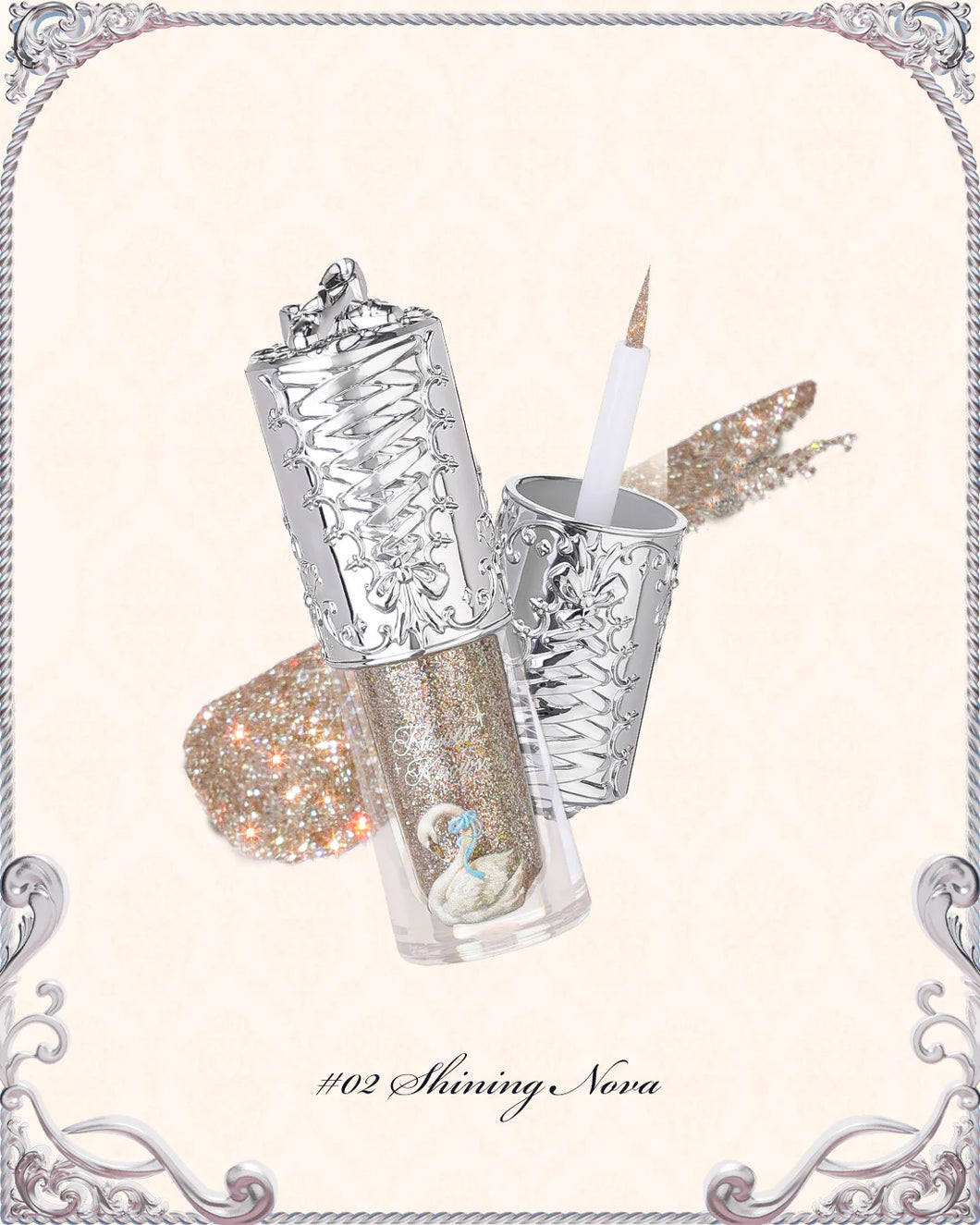 [FLOWER KNOWS] Swan Ballet Liquid Eyeshadow