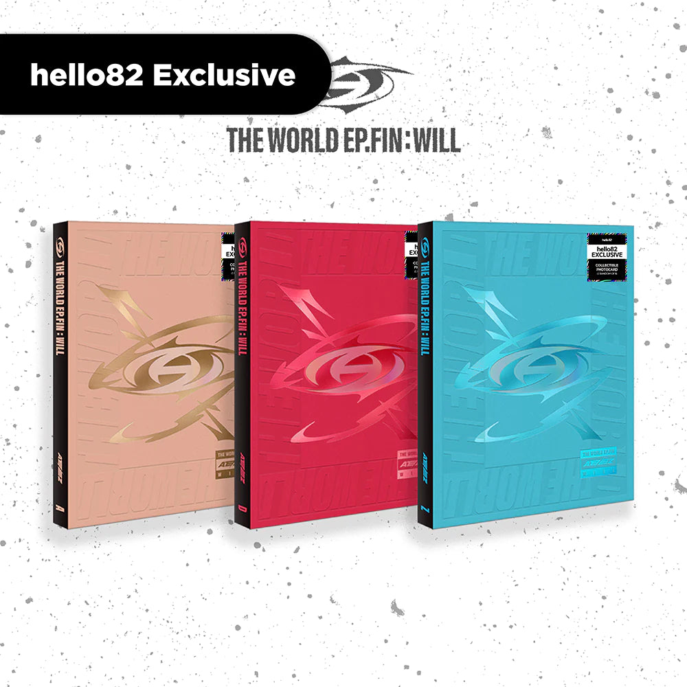 [Hello82 Exclusive] ATEEZ- THE WORLD EP.FIN : WILL Photobook