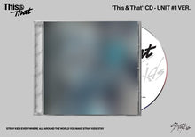 Load image into Gallery viewer, Stray Kids - This &amp; That Limited Edition Single CD
