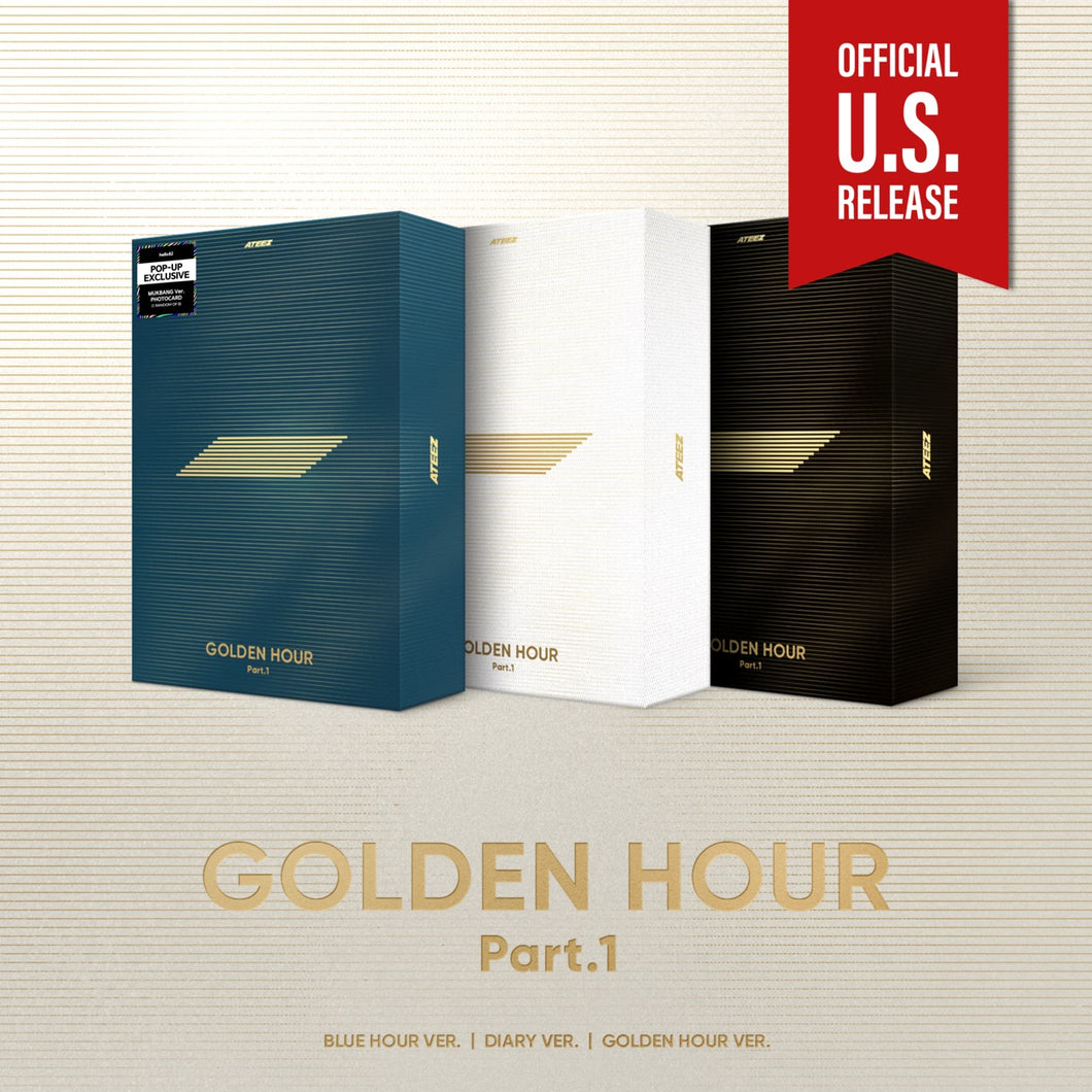 [DAMAGED BOX] ATEEZ: Golden Hour Part. 1 - Pop-Up Exclusive Box Set (