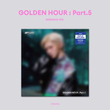 Load image into Gallery viewer, [PRE-ORDER] ATEEZ - GOLDEN HOUR : Part.5 - POP-UP Exclusive MEMBER DIGIPACK
