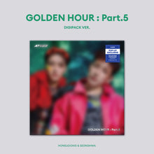 Load image into Gallery viewer, [PRE-ORDER] ATEEZ - GOLDEN HOUR : Part.5 - POP-UP Exclusive UNIT DIGIPACK
