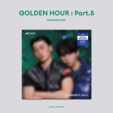 Load image into Gallery viewer, [PRE-ORDER] ATEEZ - GOLDEN HOUR : Part.5 - POP-UP Exclusive UNIT DIGIPACK

