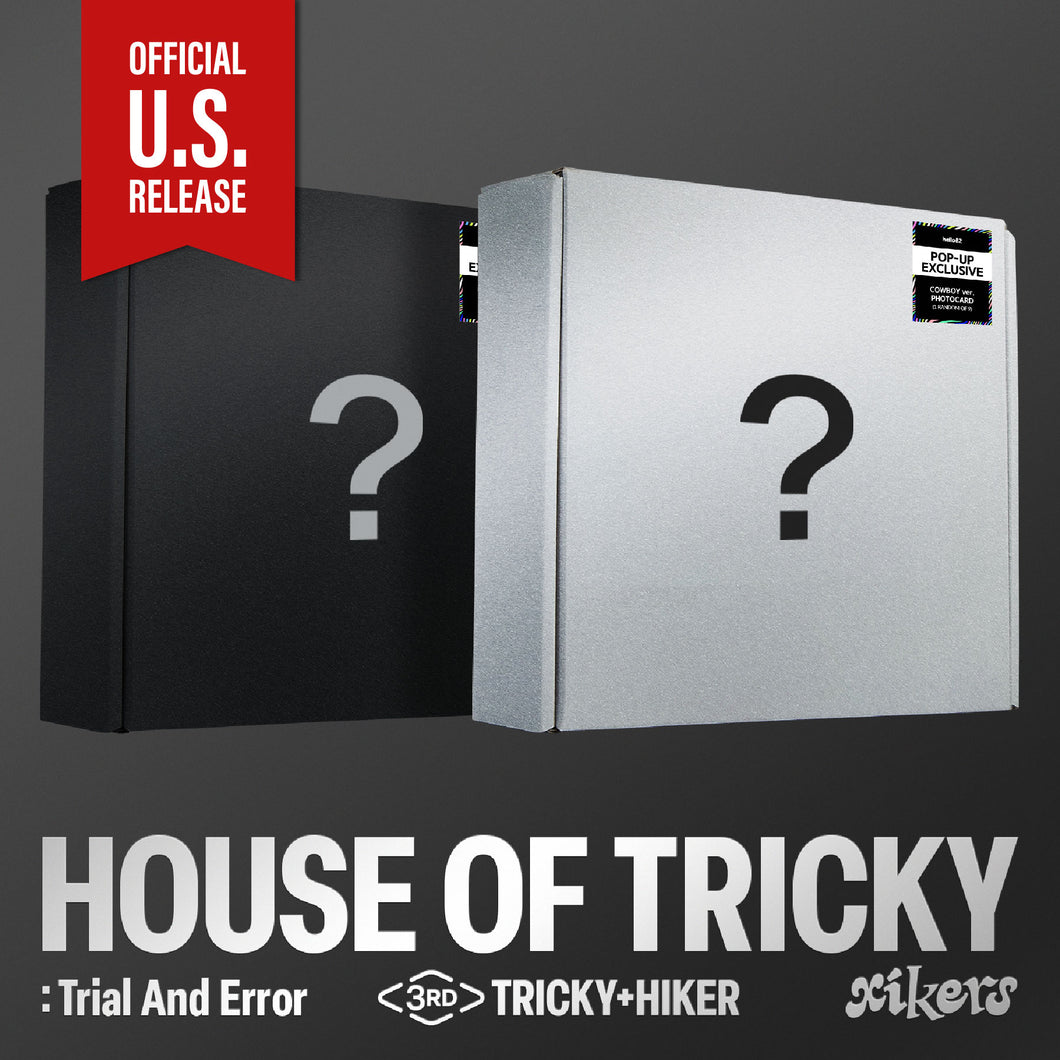 [Pop-Up Exclusive] xikers  3rd Mini Album [HOUSE OF TRICKY : Trial And Error]
