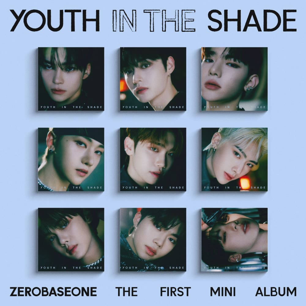 [ZEROBASEONE] YOUTH IN THE SHADE 1st Mini Album Digipack Version