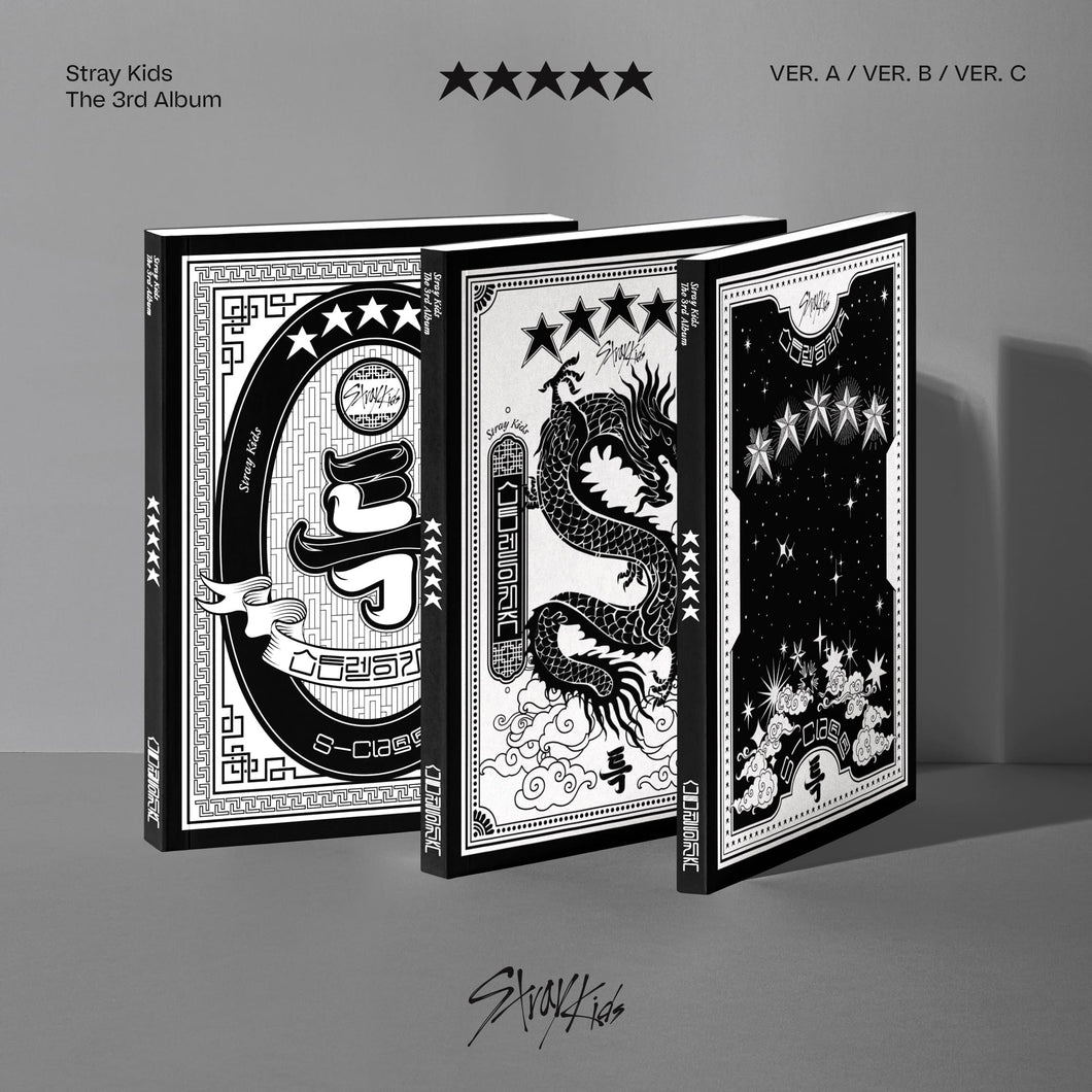 Stray Kids the 3rd Album [★★★★★ (5-STAR)] (A Ver. / B Ver. / C Ver.)