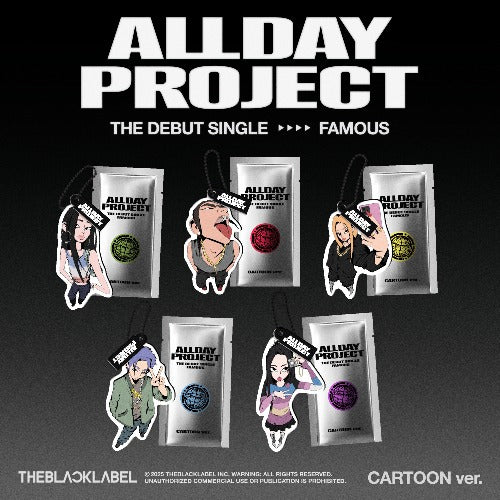 ALLDAY PROJECT Debut Single [FAMOUS] (CARTOON Ver.)