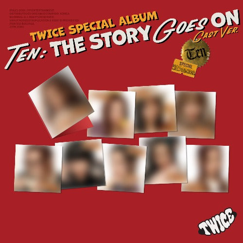 [PRE-ORDER] TWICE Special Album [TEN: The Story Goes On] (Cast Ver.)