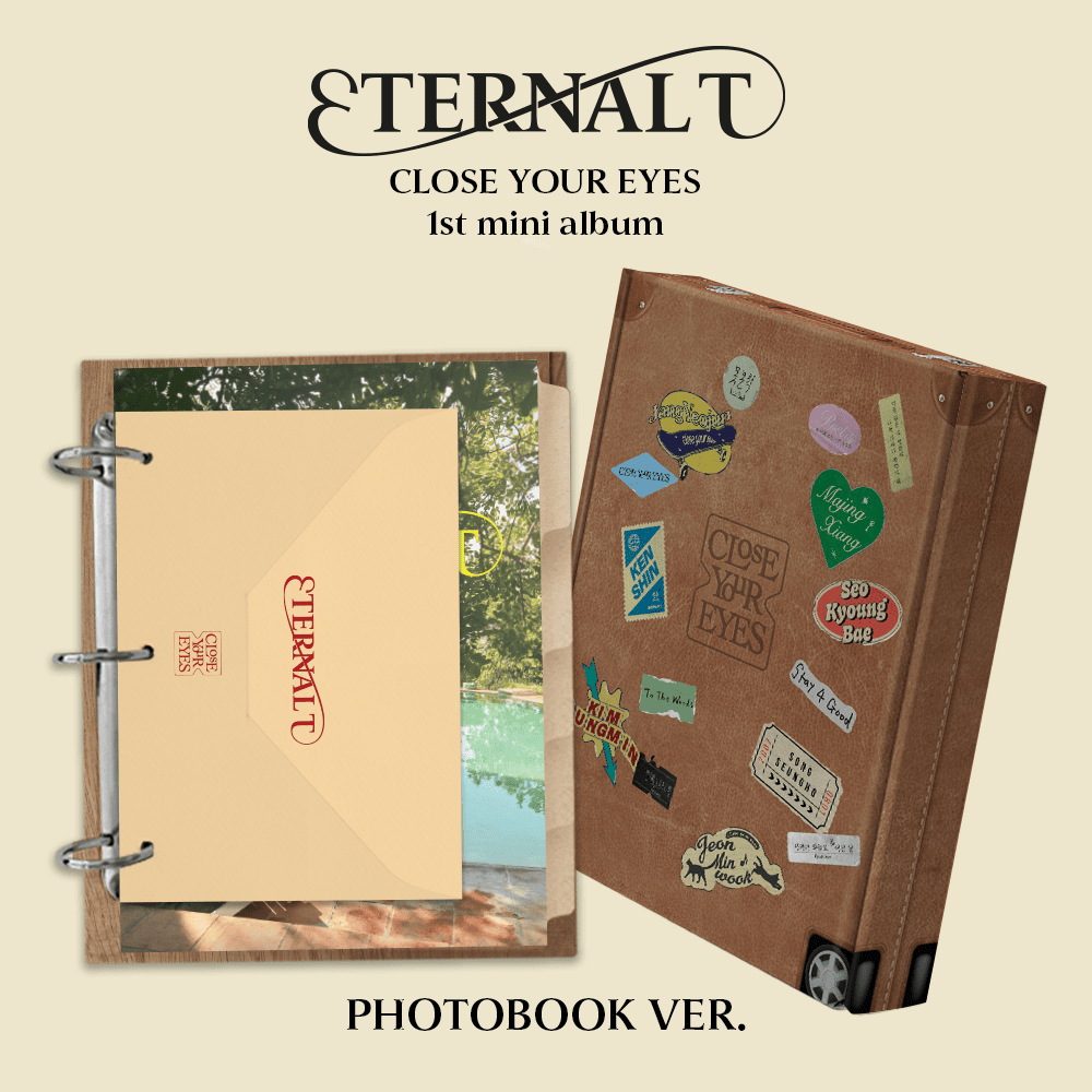CLOSE YOUR EYES 1st Mini Album [ETERNALT] (PHOTOBOOK Ver.)