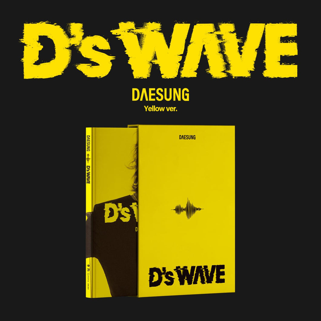 DAESUNG 1st Mini Album [D's WAVE] (Yellow Ver.)