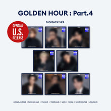 Load image into Gallery viewer, [PRE-ORDER] [POP-UP Exclusive] ATEEZ - GOLDEN HOUR : Part.4 DIGIPACK
