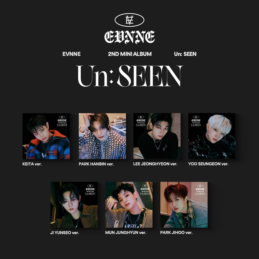 EVNNE 2nd Mini Album [Un: SEEN] (Digipack Ver.)
