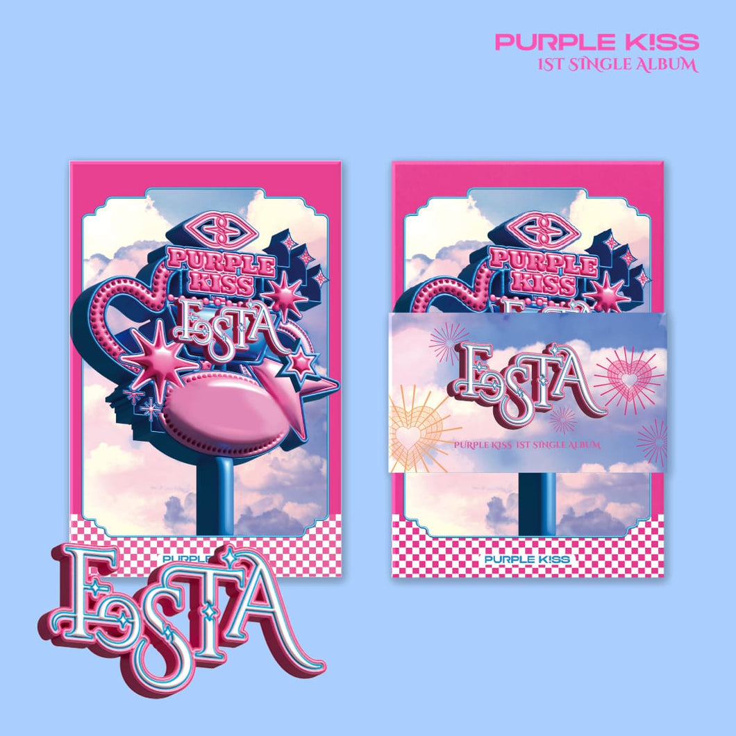 PURPLE KISS 1st Single Album [FESTA] (POCA Ver.)