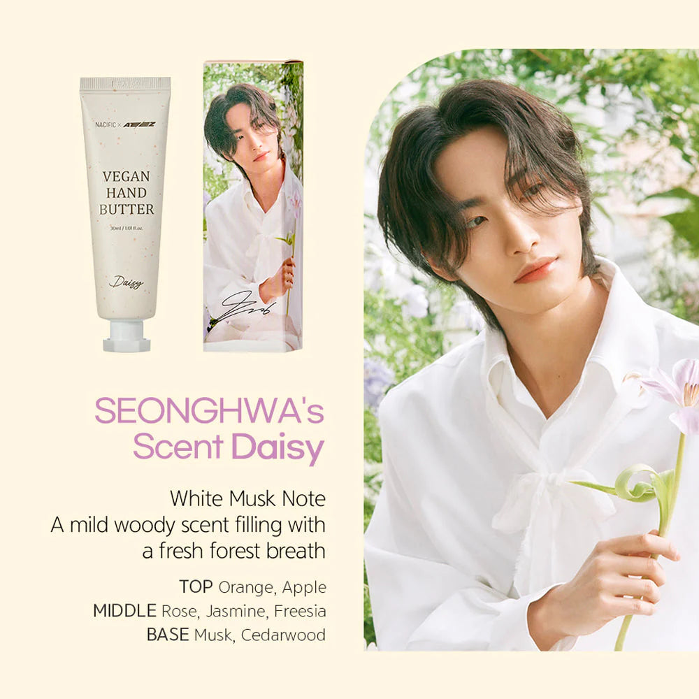 Nacific x ATEEZ Special Collaboration Scent In Bloom Vegan Hand