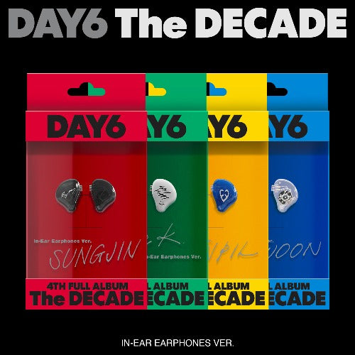 [PRE-ORDER] DAY6 4th Album [The DECADE] (In-Ear Earphones Ver.)