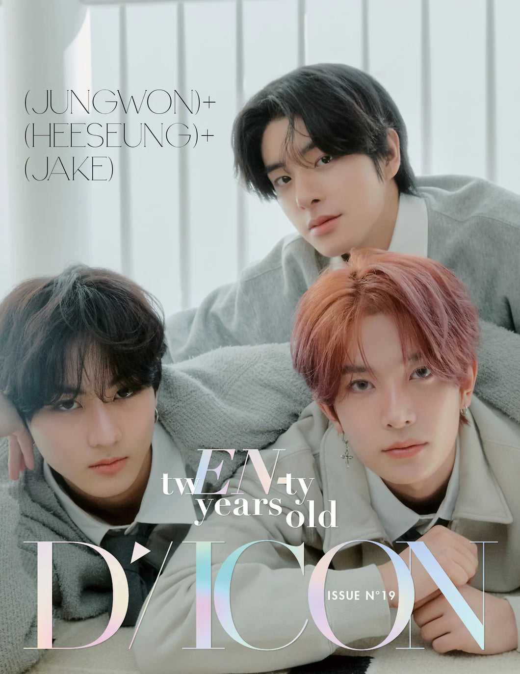 [PRE-ORDER] DICON VOLUME N°19 ENHYPEN : tw(EN-)ty years old [JUNGWON+HEESEUNG+JAKE]