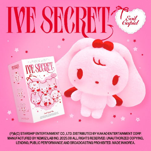 [PRE-ORDER] IVE 4th EP Album [IVE SECRET] EVIL CUPID ver. (PLATFORM Ver.) (Random)