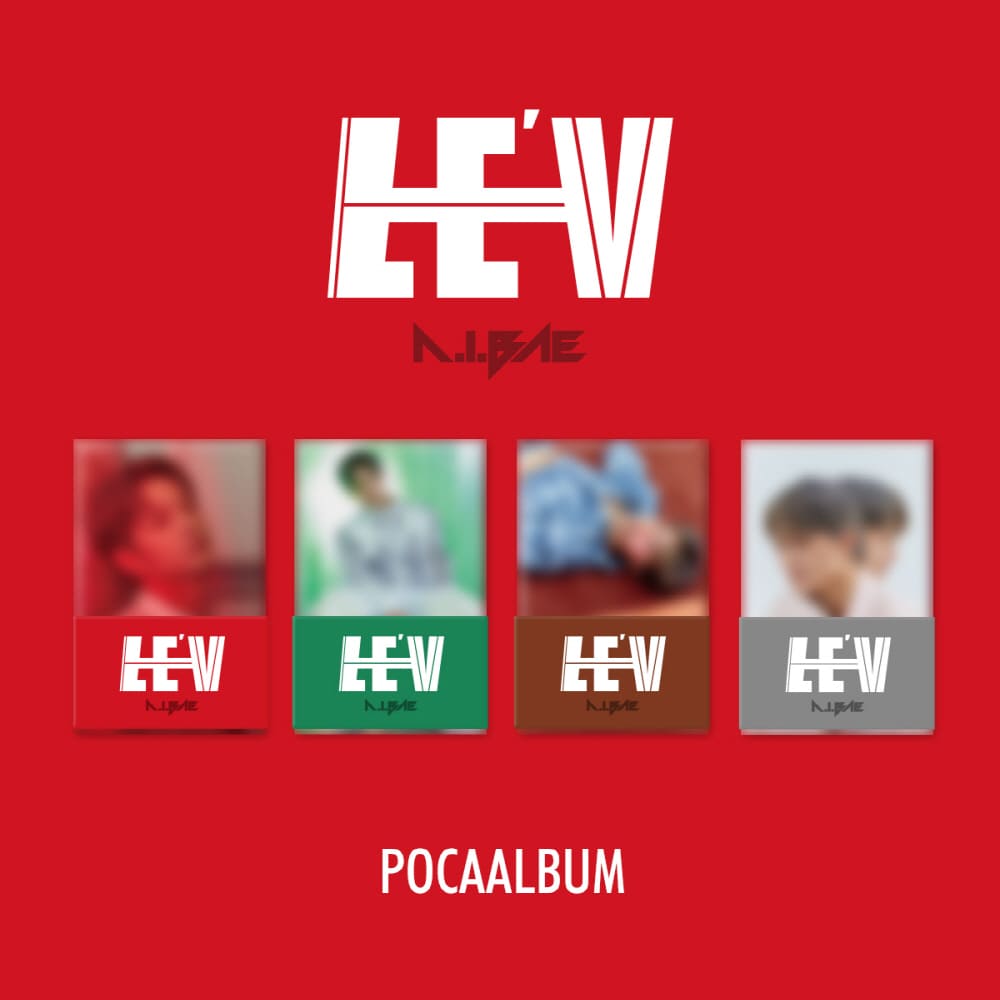 LE'V 1st EP Album [A.I.BAE] (POCAALBUM)