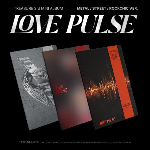 [PRE-ORDER] TREASURE 3rd Mini Album [LOVE PULSE]