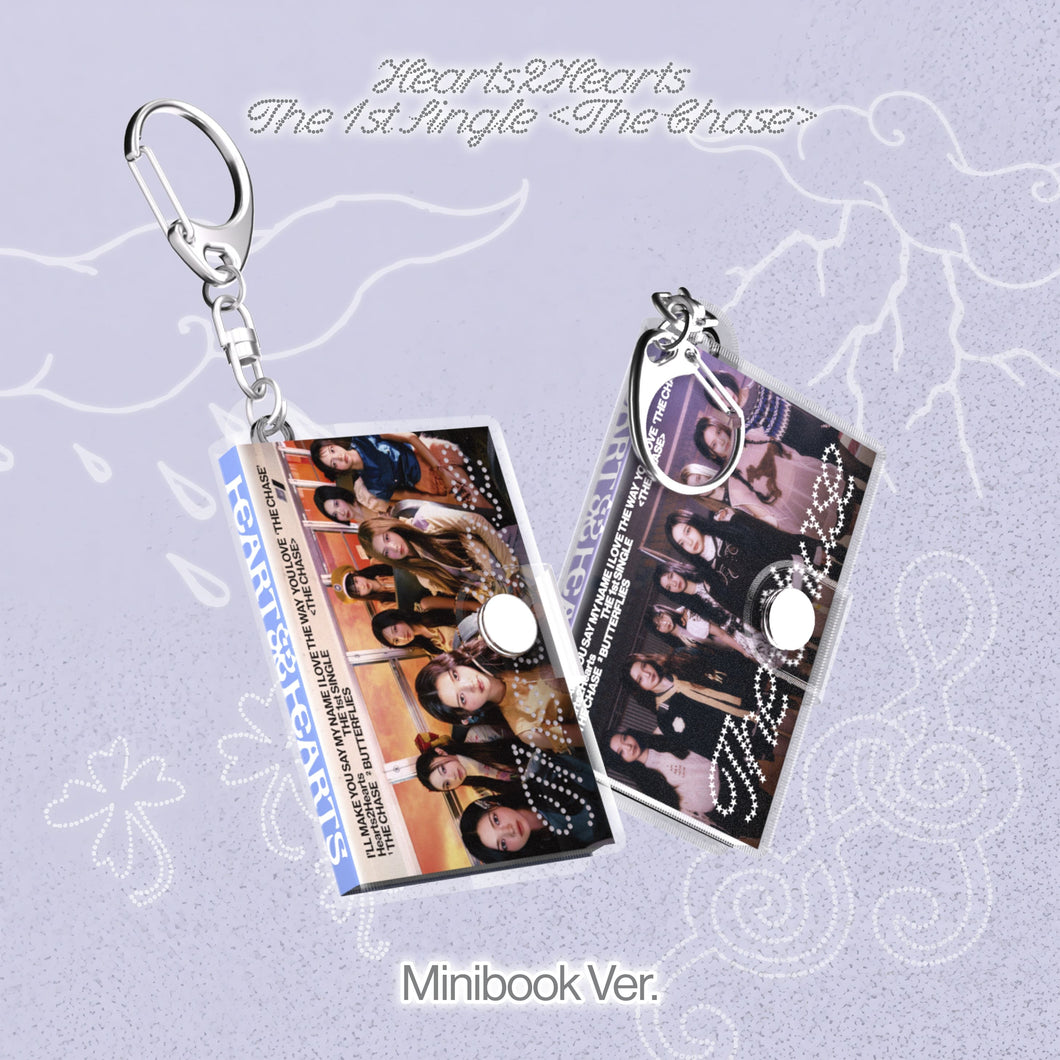 Hearts2Hearts 1st Single Album [The Chase] (Mini Book Ver.)