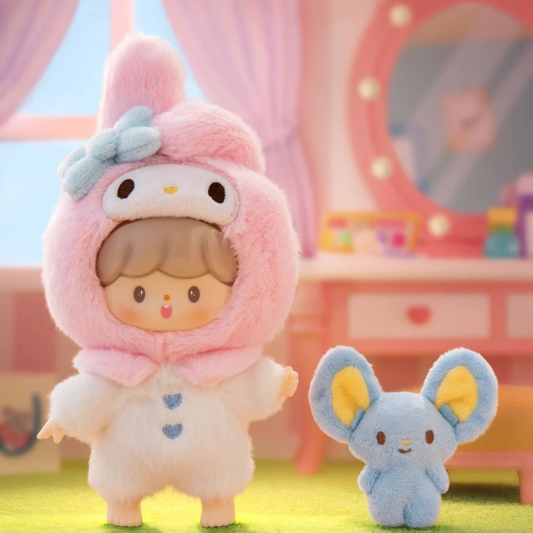 zZoton x Sanrio Love League Buddies Vinyl Plush Blind Box – Pink