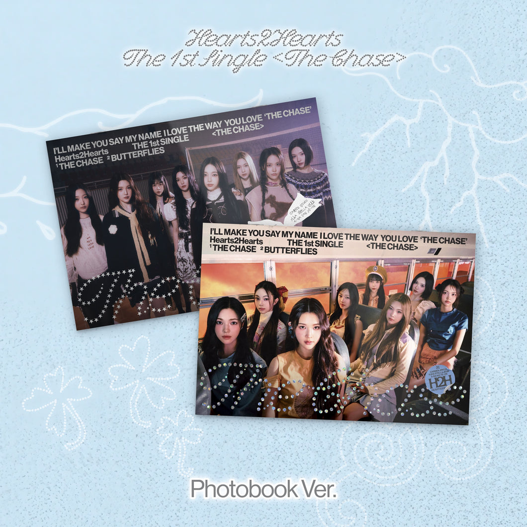 Hearts2Hearts 1st Single Album [The Chase] (Photo Book Ver.)