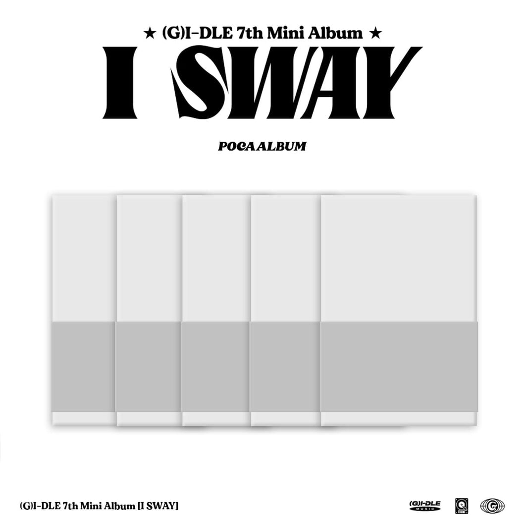 (G)I-DLE 7th Mini Album [I SWAY] (POCA ALBUM Ver.) (Random Ver.)