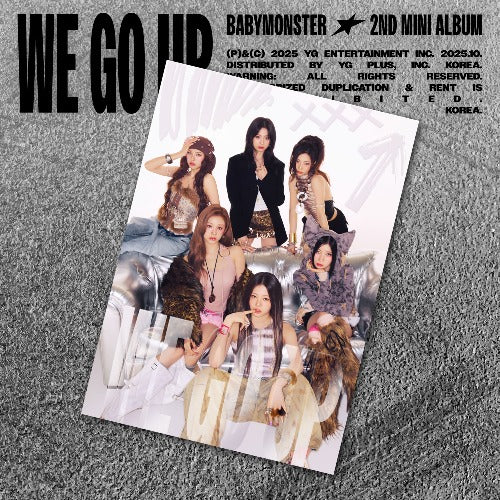 BABYMONSTER 2nd MINI ALBUM [WE GO UP] (POSTCARD Ver.)