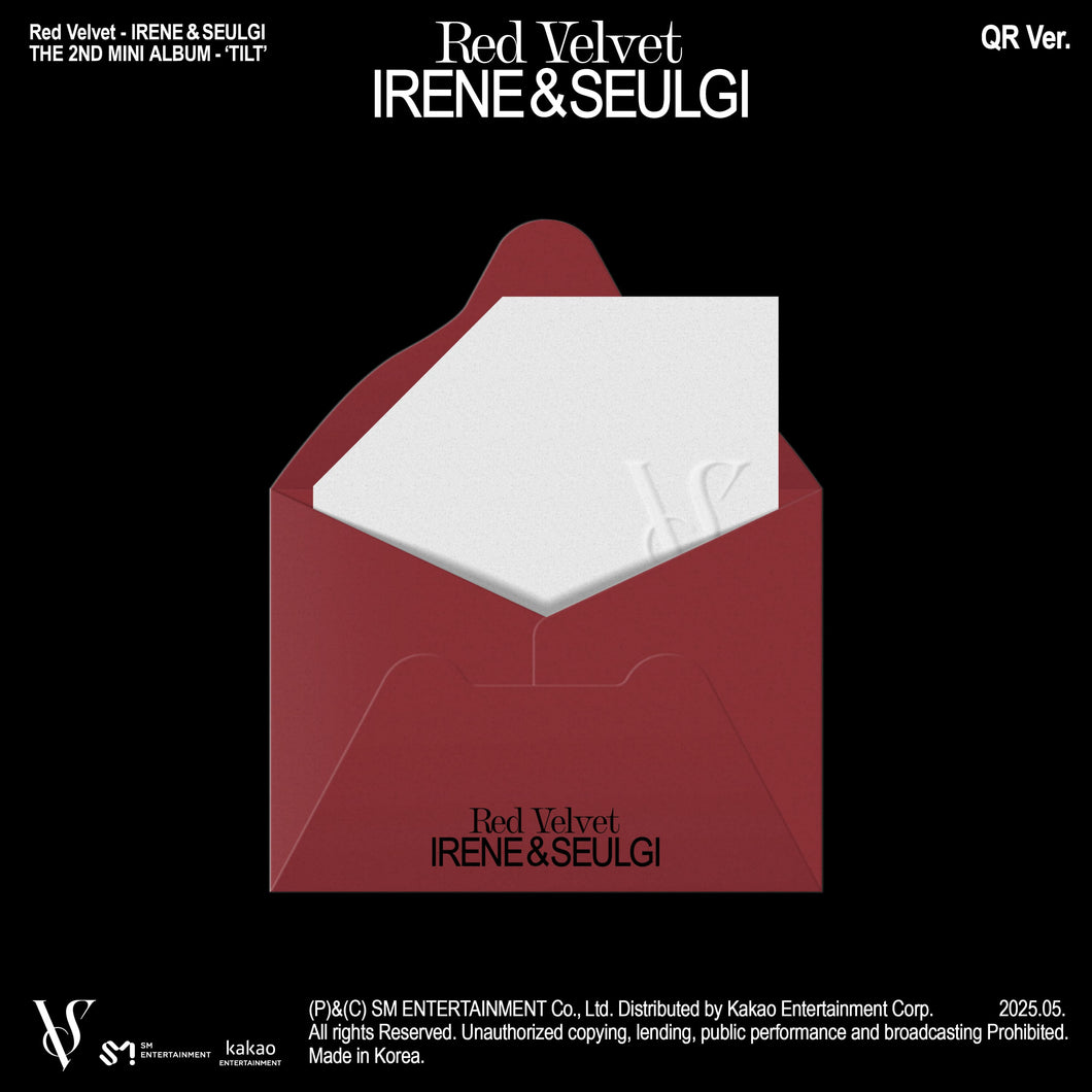 IRENE & SEULGI 2nd Mini Album [TILT] (QR Ver.)