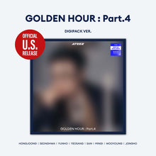 Load image into Gallery viewer, [PRE-ORDER] [POP-UP Exclusive] ATEEZ - GOLDEN HOUR : Part.4 DIGIPACK
