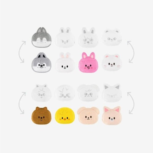 [PRE-ORDER] [STRAY KIDS] celebrATE - SKZOO REVERSIBLE FACE POUCH