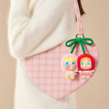 Load image into Gallery viewer, CRYBABY Crying For Love Series-Vinyl Plush Hanging Card (Love You Cherry Much)

