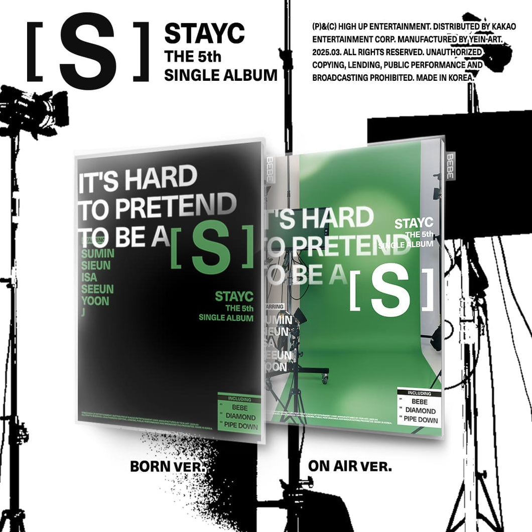 STAYC 5th Single Album [S] (ON AIR Ver. / BORN Ver.)