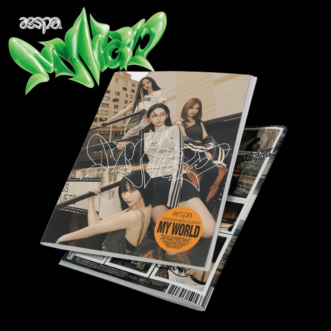 aespa 3rd Mini Album [MY WORLD] (Tabloid Ver.)