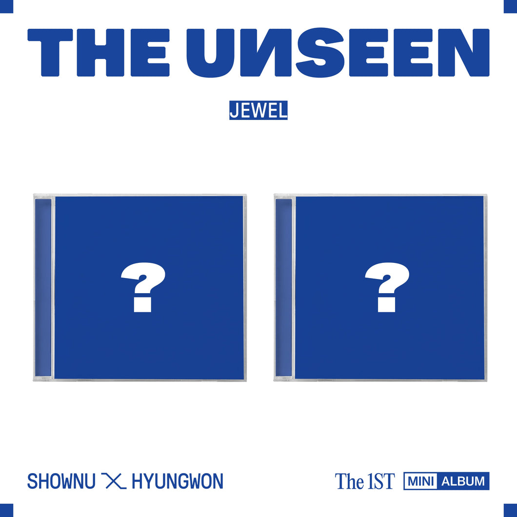 SHOWNU X HYUNGWON 1st Mini Album [THE UNSEEN] (Jewel Ver.) (Limited Edition)