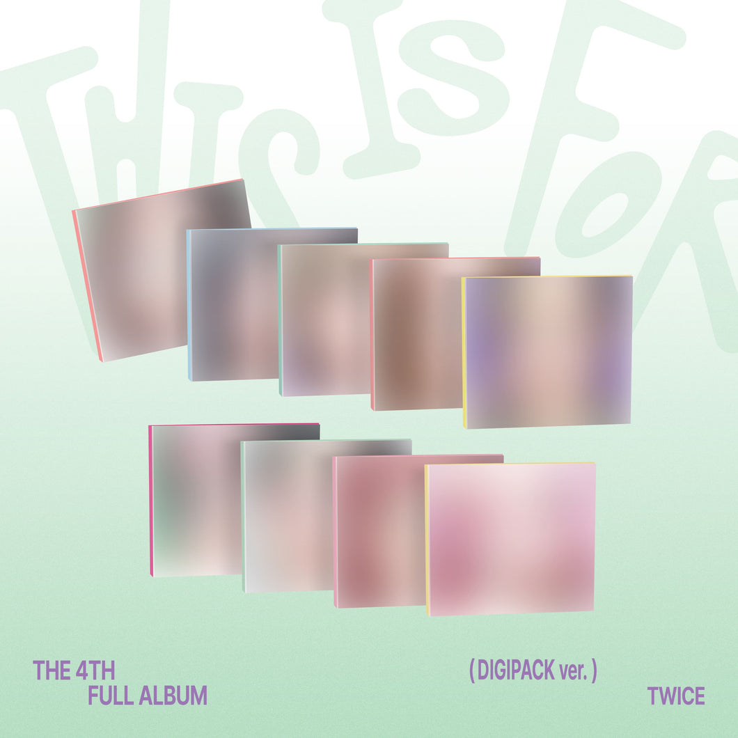 TWICE 4th Full Album [THIS IS FOR] (DIGIPACK Ver.)