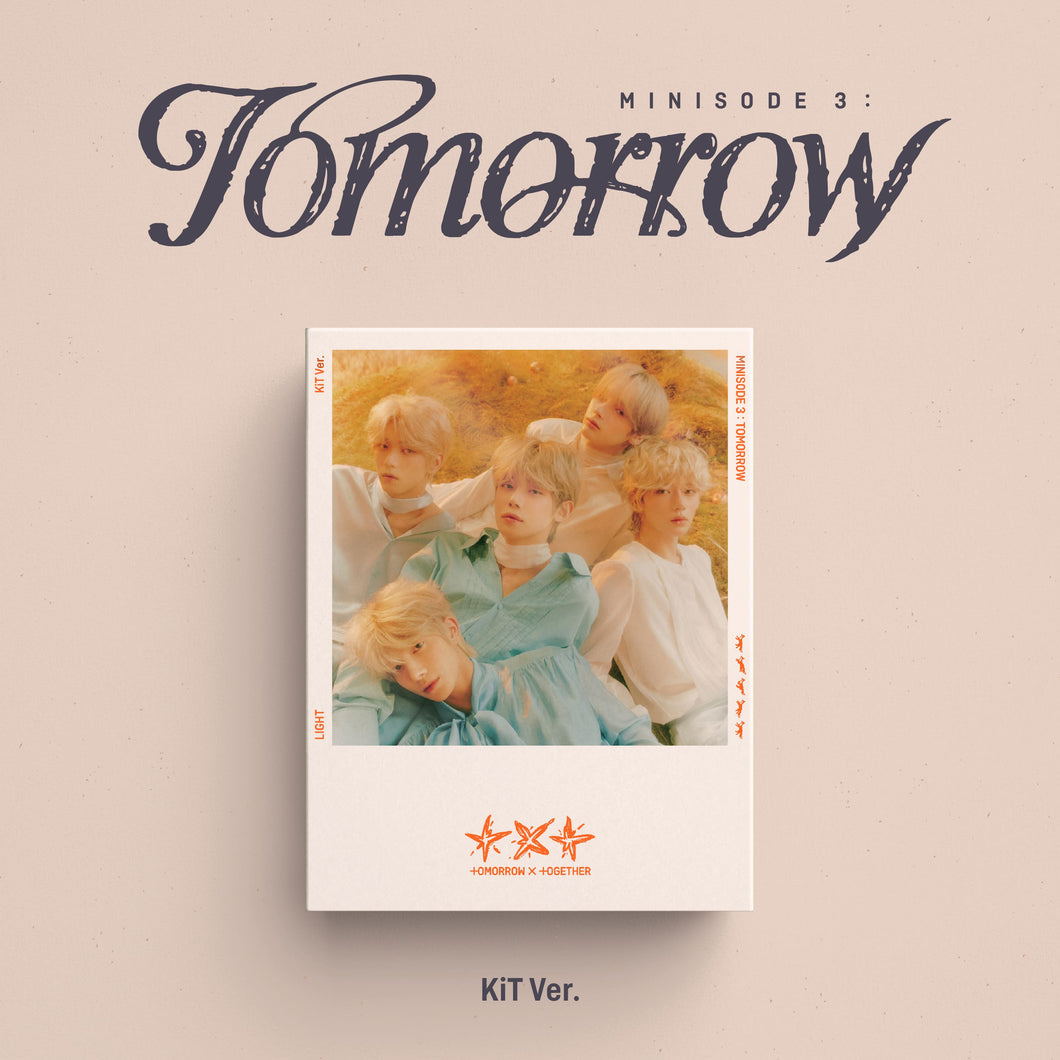 TOMORROW X TOGETHER 6th Mini Album [minisode 3: TOMORROW] (KiT Ver.)