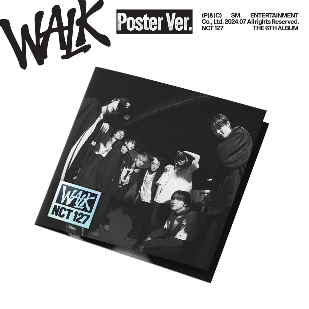 NCT 127 6th Album [WALK] (Poster Ver.)