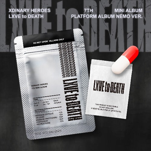 [PRE-ORDER] Xdinary Heroes 7th Mini Album [LXVE to DEATH] (PLATFORM ALBUM NEMO Ver.)