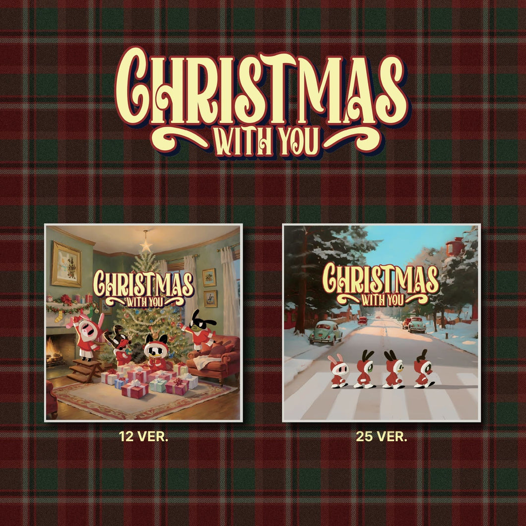 [BANG YONGGUK & Jung Daehyun & Yoo Youngjae & Moon Jong-up] Christmas Special Album [Christmas With You]