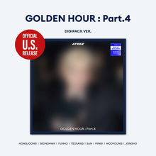 Load image into Gallery viewer, [PRE-ORDER] [POP-UP Exclusive] ATEEZ - GOLDEN HOUR : Part.4 DIGIPACK
