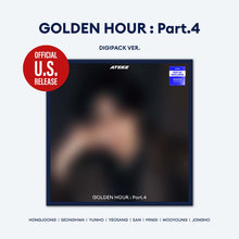 Load image into Gallery viewer, [PRE-ORDER] [POP-UP Exclusive] ATEEZ - GOLDEN HOUR : Part.4 DIGIPACK
