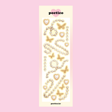 Load image into Gallery viewer, [POETICO] Butterfly Pearl Sticker
