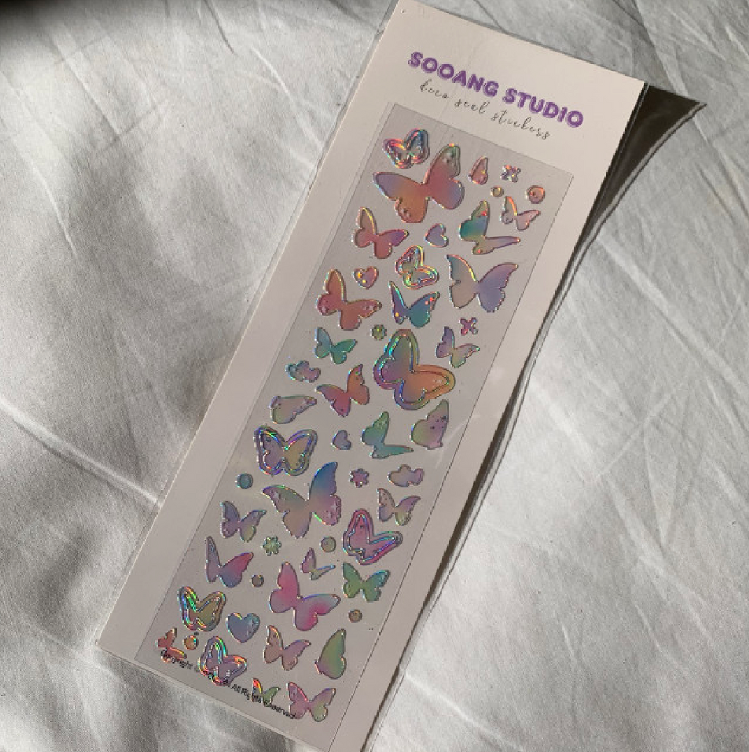 [SOOANG STUDIO] Aurora Butterfly Sticker Ver.2