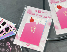 Load image into Gallery viewer, [BIT BY BIT] Polaroid Frame Sticker - Pink
